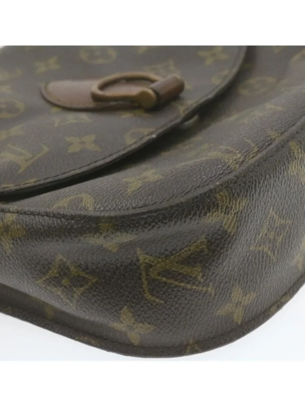 Authentic LOUIS VUITTON Monogram Saint Cloud GM Shoulder Bag M51242 LV